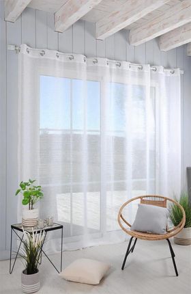 Stof Firana Na Okno Balkonowe Celian 300X260Cm Biały (R7A012001Vl) - zdjęcie 3
