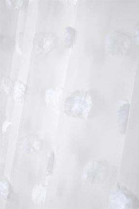 Stof Firana Pompinou Pompony 135X260Cm Biały (R6B212002Vl) - zdjęcie 3