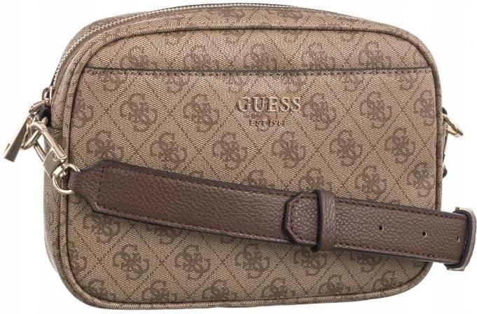 Damska Torebka Listonoszka Guess Vikky Ii Camera Crossbody Br Zowa