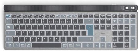 Klawiatura Hama Multi-Device WK-750 Czarna (U8173068)