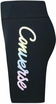 Sports Leggings for Children Converse Rise Biker Black (S6449295)