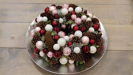 Othmar Decorations Bombki Szklane Drucik Srerbne Perłowe 2Cm 144Szt. - zdjęcie 2