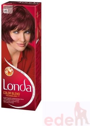 Londacolor Cream Farba do włosów nr 45 czerwień granatu