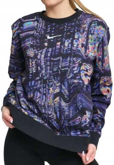nike women's dance fleece crew