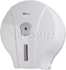 Faneco Pojemnik na papier toaletowy POP biało-szary (J18PG-WG) - Dozowniki papieru i mydła