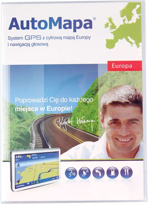 Mapa do nawigacji AUTOMAPA EUROPA OK - Opinie i ceny na Ceneo.pl