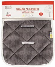 Zdjęcie Smiki Wkładka 3D Do Wóżka Spacerowego Czarna 33X83Cm - Bieżuń