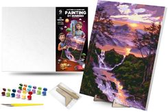 Zdjęcie Qbee Malowanie Po Numerach Wodospad O Świcie 40X50Cm - Ostrów Lubelski