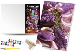 Zdjęcie Qbee Malowanie Po Numerach Kawa Lawendowa 40X50Cm - Gryfino