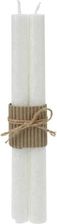 Home Styling Collection Rustykalne Świece Stołowe 25Cm Biały (Acc340200)