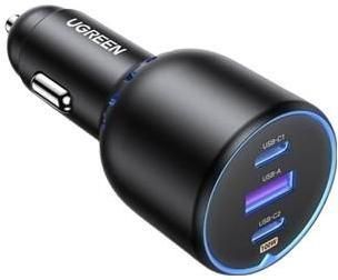 Ugreen EC703, USB + 2x USB-C, 75W czarna