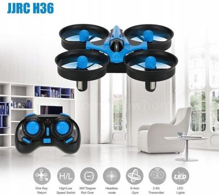 Jjrc Mini Dron Rc H36 Mini 2.4Ghz 4Ch 6 Axis H36_S - zdjęcie 4