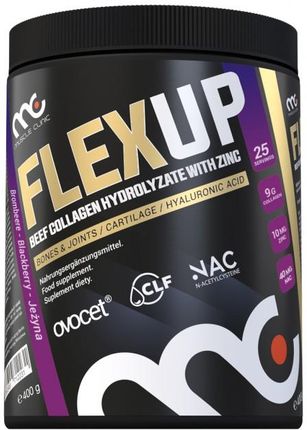 Muscle Clinic Flexup Kolagen, Hialuron, Glukozamina 400g