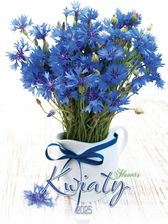 Zdjęcie Kalendarz 2025, ścienny, mały, kwiaty - Zagórów