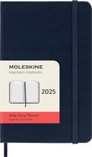Zdjęcie Moleskine Kalendarz 2025 Granatowy Pocket Soft Dzienny (9X14) - Drezdenko