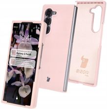 Bizon Siliko Soft Case Do Galaxy Z Fold6 Jasnoróżowe
