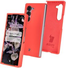 Bizon Siliko Soft Case Do Galaxy Z Fold6 Czerwone