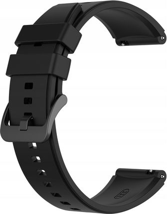 Apgo Pasek Opaska Bransoleta Silikon Czarny Klamra do Suunto Race
