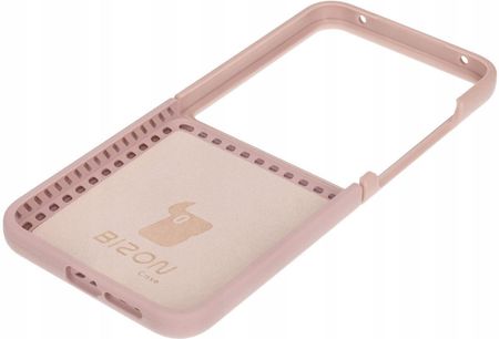 Bizon Siliko Soft Case Do Xiaomi Mix Flip Jasnoróżowe - zdjęcie 4