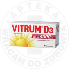 Zdjęcie Orifarm Healthcare A/S Vitrum D3 4000 60kaps. - Jastrzębie-Zdrój