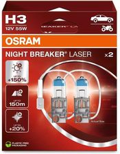 Osram Żarówki H3 Night Breaker Laser 150% Box 2szt.