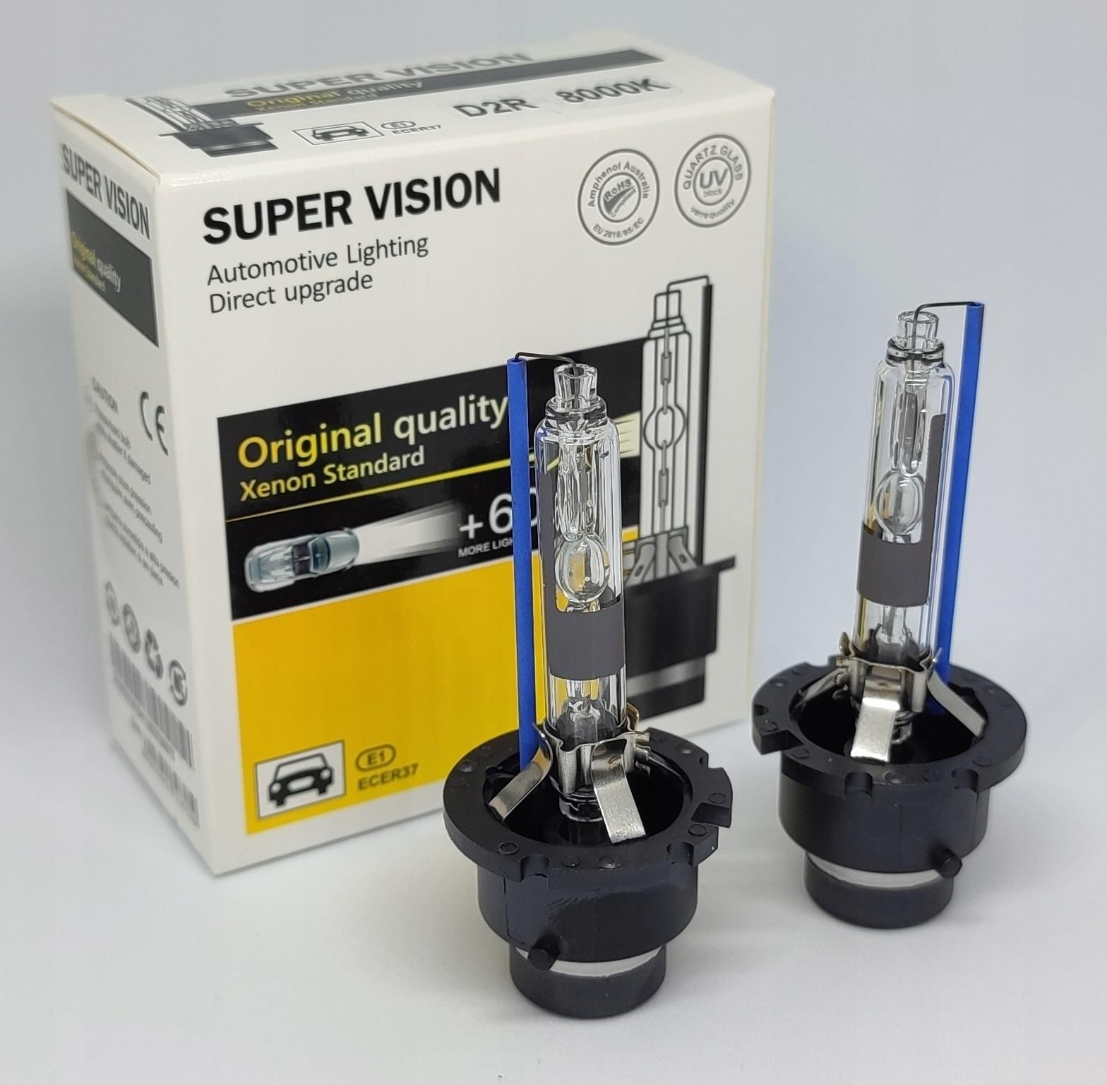 2 Ampoules Xénon D2R 35W HID - Blanc Bleuté Pour Phare Voiture - Neuf En Emballage