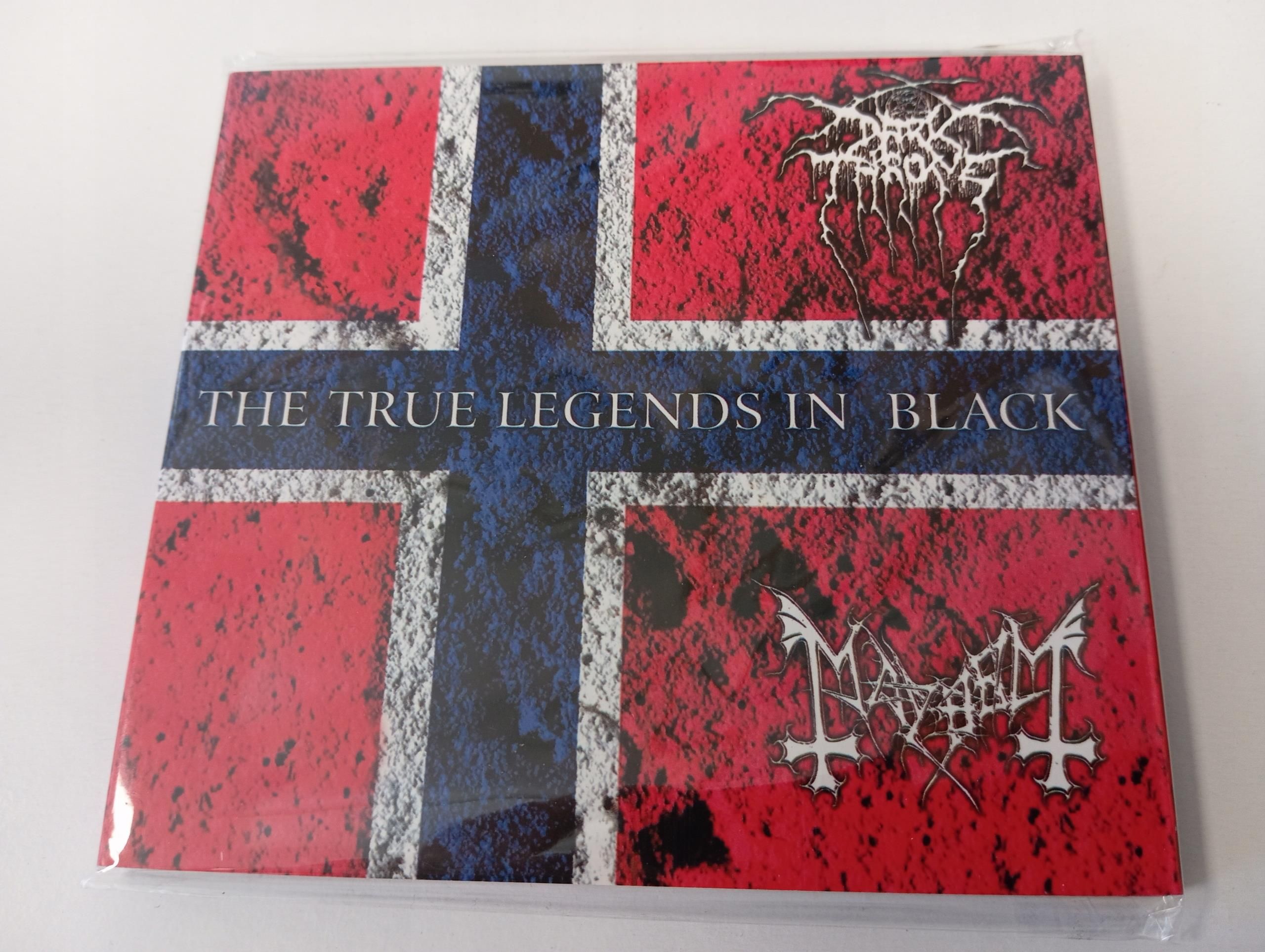 Płyta kompaktowa Mayhem Darkthrone The True Legends In Black black