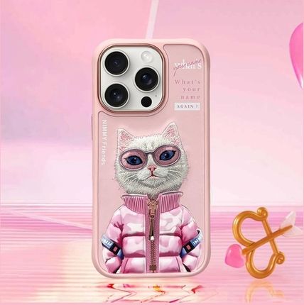 Mercury Nimmy Iphone 16 Pro Max Case Pink Cool Cute 2.0 Cat - zdjęcie 4
