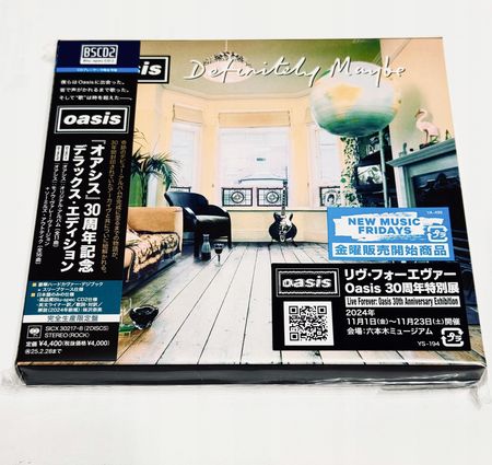 Płyta kompaktowa Oasis Definitely Maybe 30th Anniversary