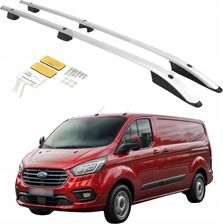 Zdjęcie Relingi Dachowe Ford Transit Custom Długi Od 2012 Kolor Srebrne L2 - Morawica