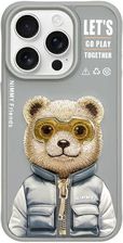Guess Nimmy Iphone 15 Pro Max Case Gray/Grey Cool Cute 2.0 Bear