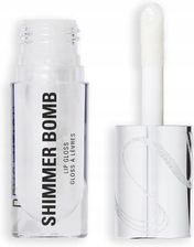Makeup Revolution Metallic Muse Shimmer Bomb Błyszczyk Do Ust Z Połyskiem Odcień Frosted Muse 4.5ml