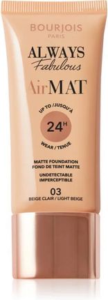 Bourjois Air Mat Podkład Matujący Odcień 03 Light Beige 30ml