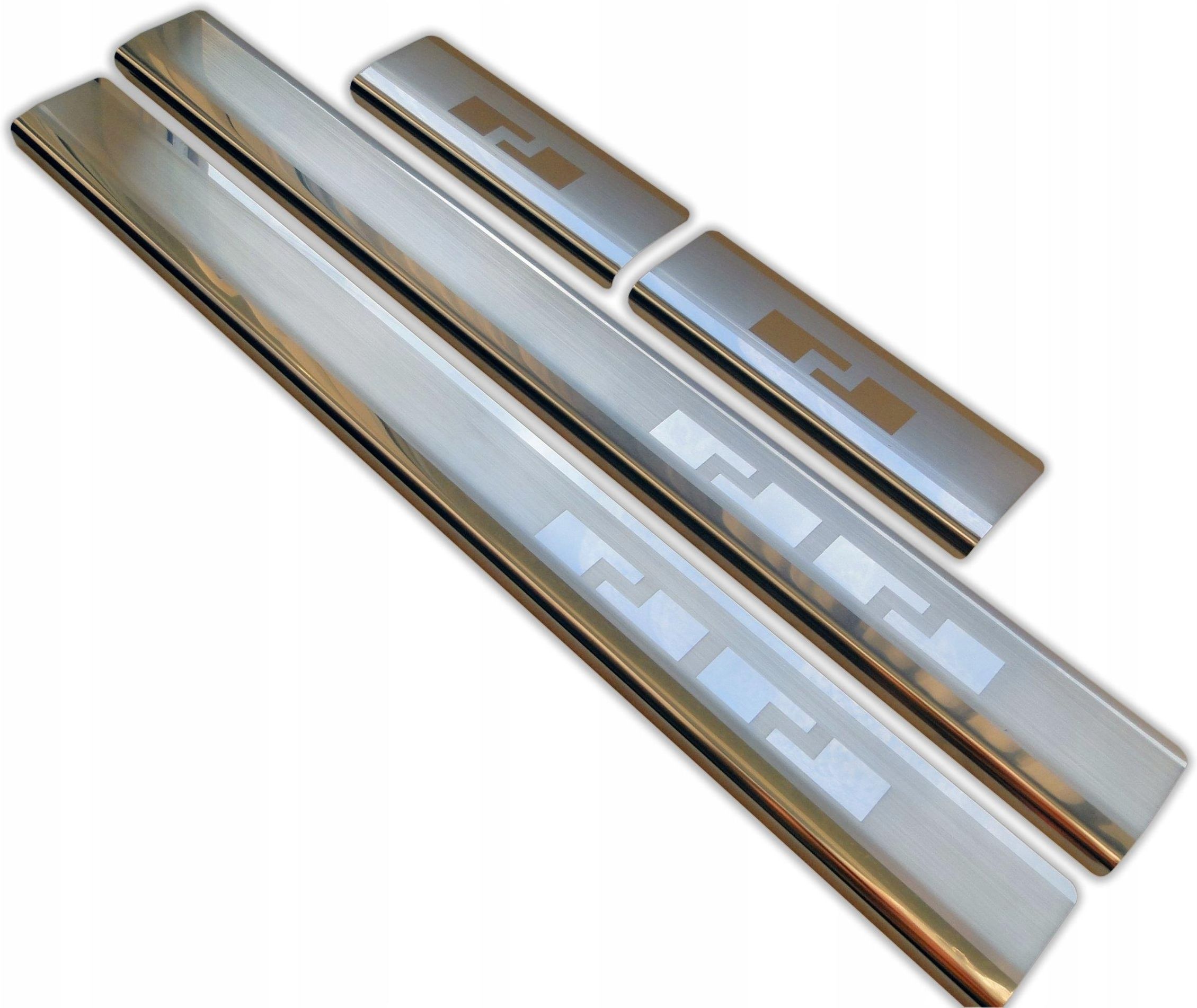 4 Battitacco In Acciaio Inox Per Honda HR-V III 2021-2024 - Protezione AntiGraffio Per Portiere - Foto 4