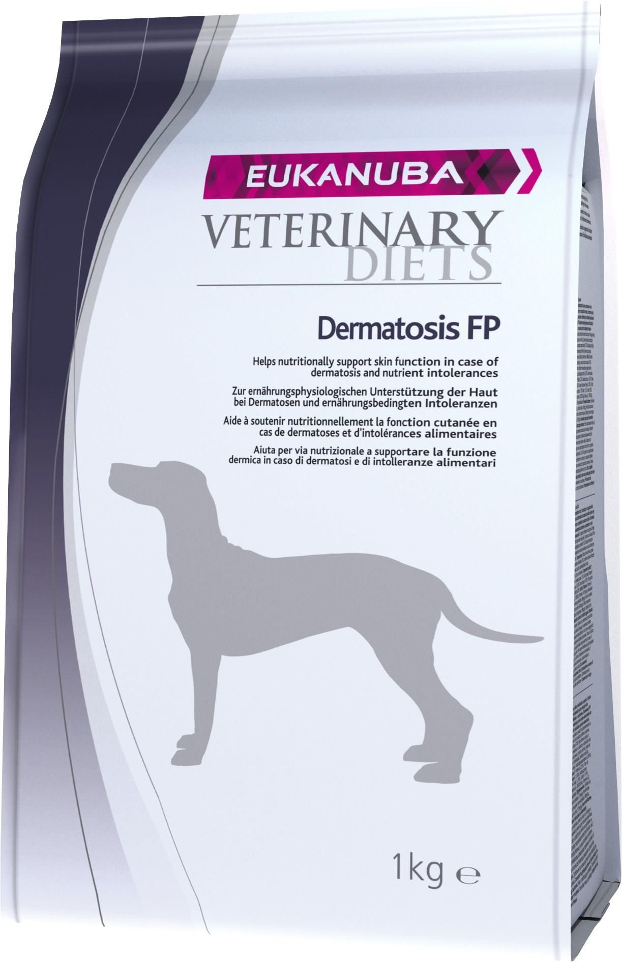 eukanuba veterinary diet dermatosis fp response