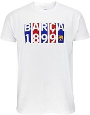 Zdjęcie FC Barcelona Oficjalna Flag White Junior Barca Koszulka Unisex Dzieci - Nowe Miasteczko