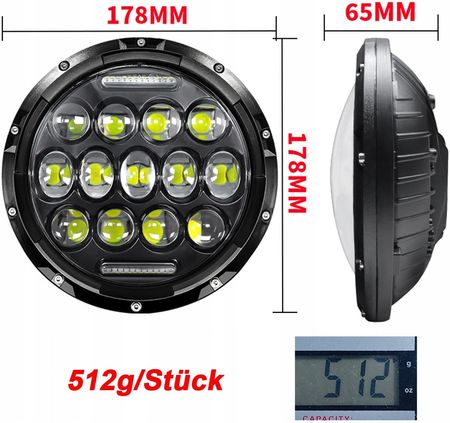 mako.ktページ 7 Cala Lampa Led Przód Reflektor Retro Motocyklowa Homologacja