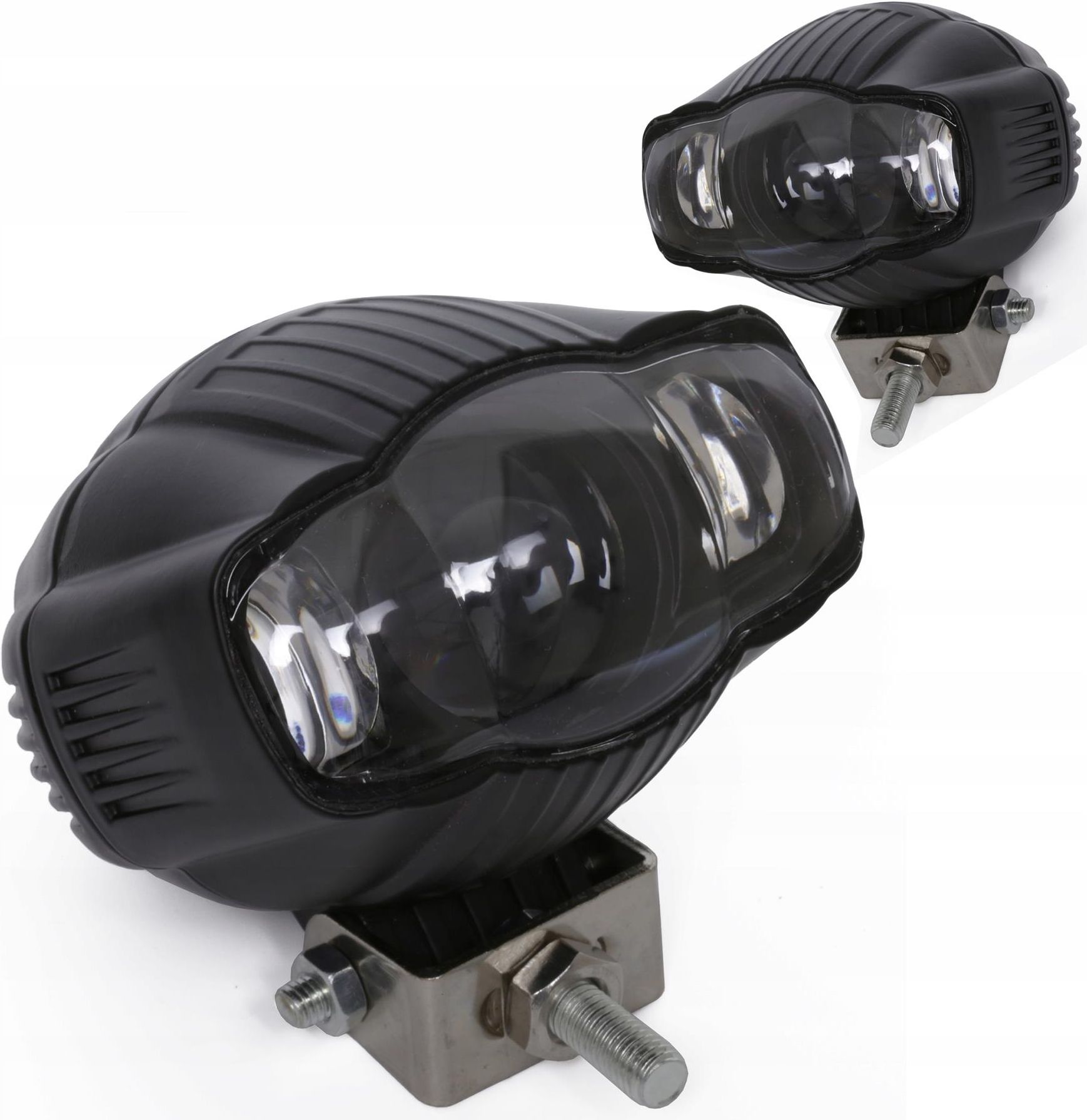Interlook 2X Halogen Motocyklowy Lampa Reflektor Led Motor