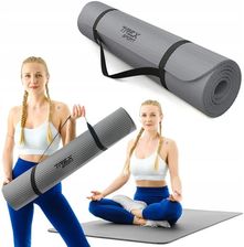 Zdjęcie Trex Sport Duża Mata 190X80Cm Do Ćwiczeń Jogi Pilatesu Fitness Karimata Nbr Szary - Żory