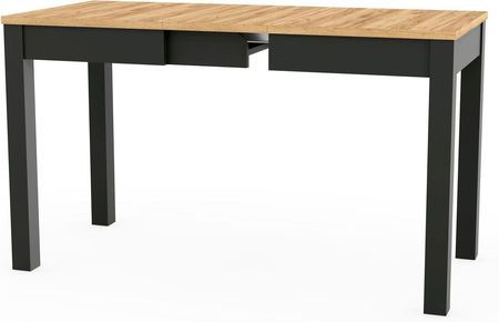 Szynaka Meble Stół Rozkładany Orion 03 100 160X60 Czarny Dąb Craft 0.89x0.89m - zdjęcie 2