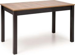 Zdjęcie Mebel Bos Stół Rozkładany Tor 130170 Czarny Dąb Brązowy 1.23x1.23m - Świebodzice