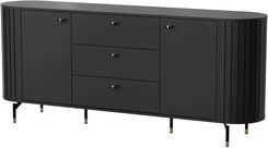 Zdjęcie Dolmar Komoda Zante 2D3S Za4 Czarny Mat 1.99x1.99m - Strzegom