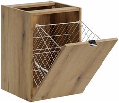 Comad Szafka Łazienkowa Pod Blat Z Koszem Na Pranie Nova 40Cm Dąb Coast Evoke 0.43x0.43m (81401DK)