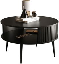 Zdjęcie Fabryka Mebli Rawa Stolik Kawowy Moonday Czarny Mat 0.81x0.81m - Mikstat