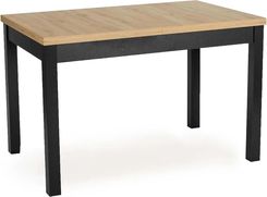Zdjęcie Brzost Stół Rozkładany 120160X75 St42M Czarny Dąb Artisan 1x1m - Kamienna Góra