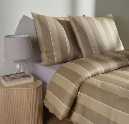 Home & You Pościel home&you Listrasi Beżowa pasy 160x200cm (1768595053)