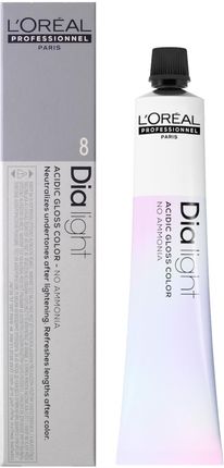 L’Oréal Professionnel Farba Do Włosów Ton W Ton Loréal Dialight 50ml 8 Jasny Blond