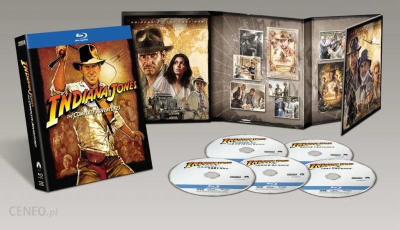 Indiana Jones Quadrilogy BOX (5Blu-ray)