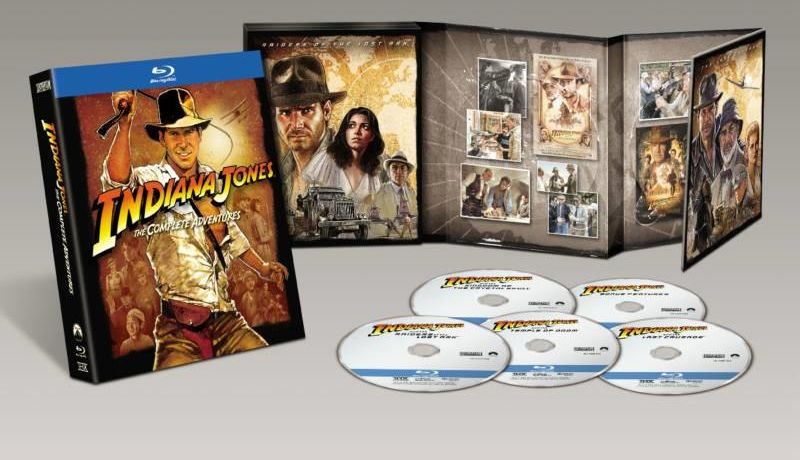 Indiana Jones Quadrilogy BOX (5Blu-ray) - zdjęcie 1 Indiana Jones Quadrilogy BOX (5Blu-ray)