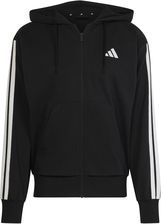Zdjęcie Bluza z kapturem męska adidas ESSENTIALS 3-STRIPES czarna JD1877 - Dobczyce